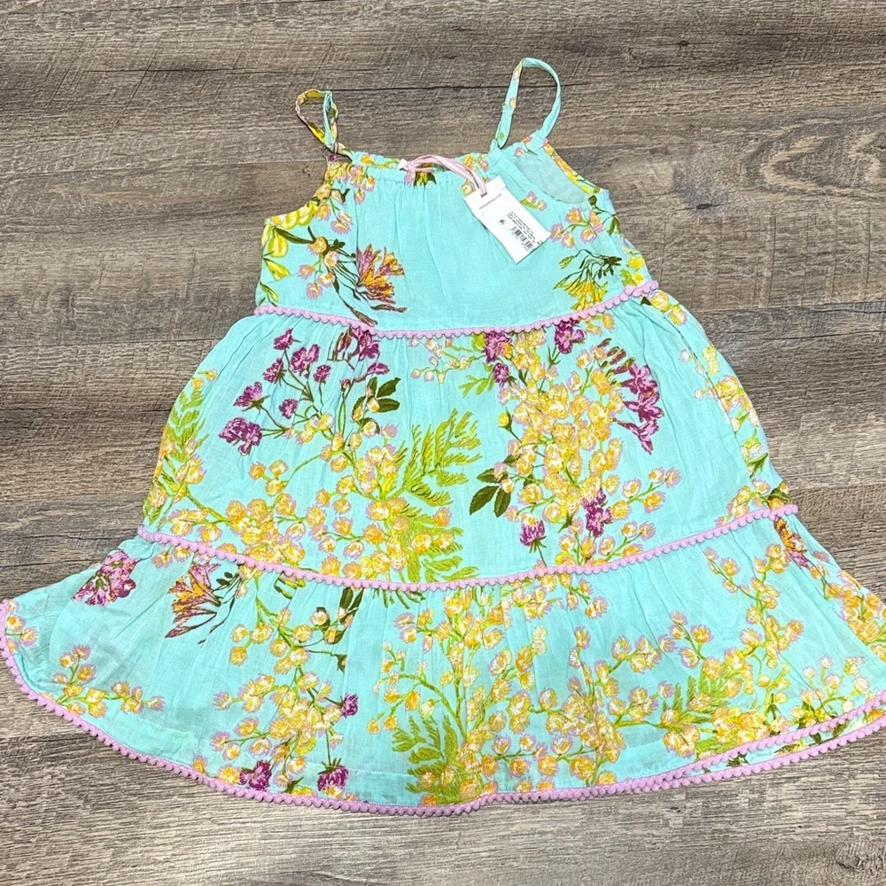 NWT Vineyard Vines Girls Tiered Halter Dress - XS